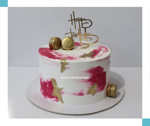 سفید . صورتی