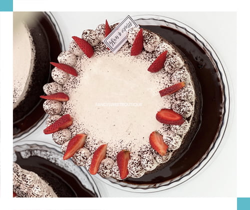 کیک سه شیر شکلات