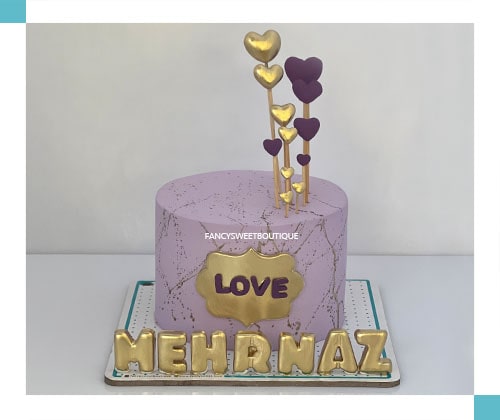 بنفش . طلایی