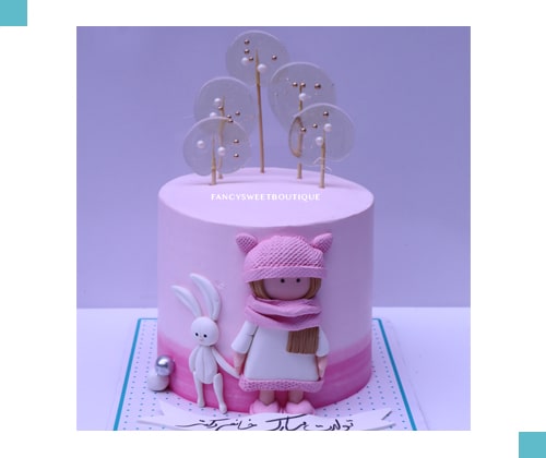 صورتی  با آبنبات